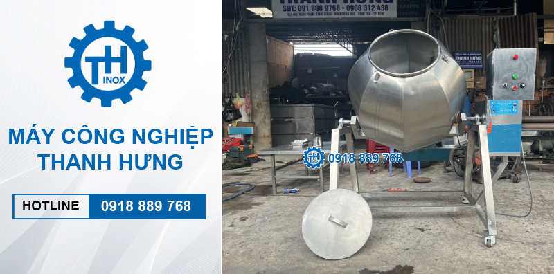 Máy Trộn Gia Vị Dạng Lồng Quay