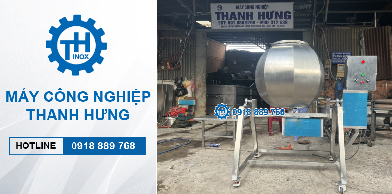 Máy Trộn Gia Vị Dạng Lồng Quay