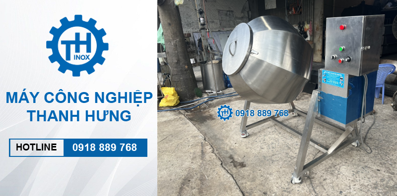 Máy Trộn Gia Vị Dạng Lồng Quay