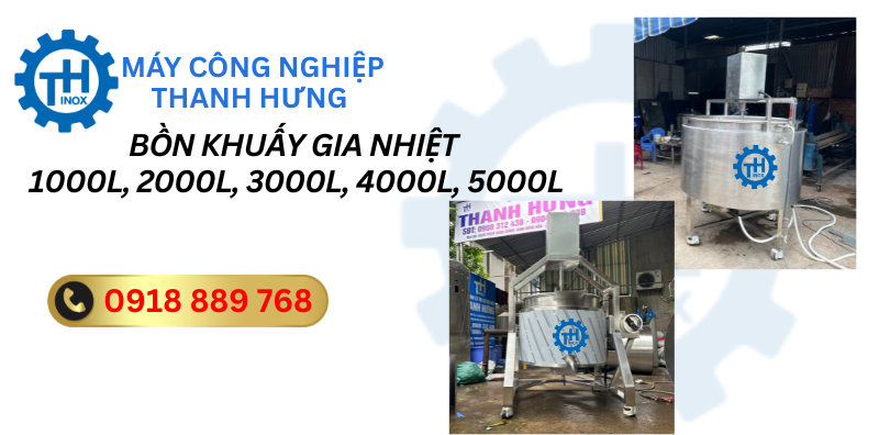 bồn khuấy gia nhiệt 