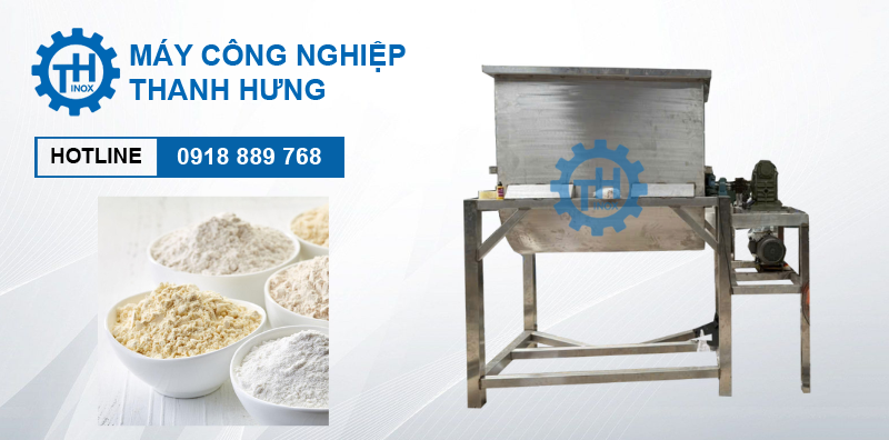 MÁY TRỘN BỘT VÍT TẢI CÔNG NGHIỆP