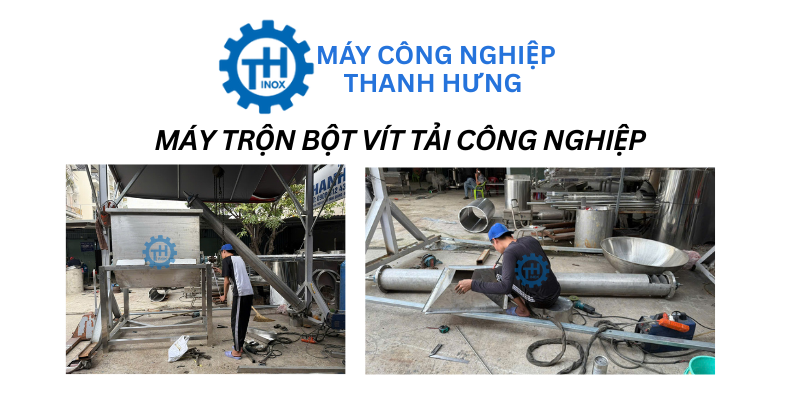 MÁY TRỘN BỘT CÔNG NGHIỆP