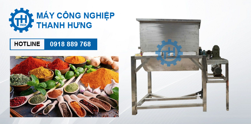 máy trộn trục ngang máy 2 tấn