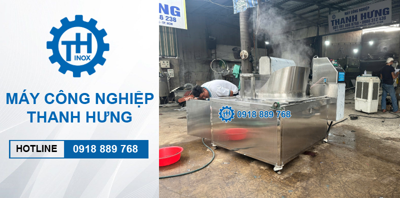 Máy Chiên Ngô Bắp Tự Động