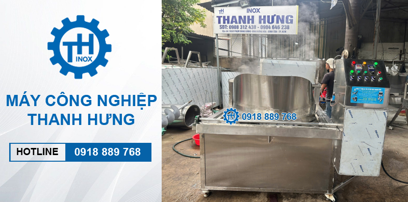 Máy Chiên Ngô Bắp Tự Động